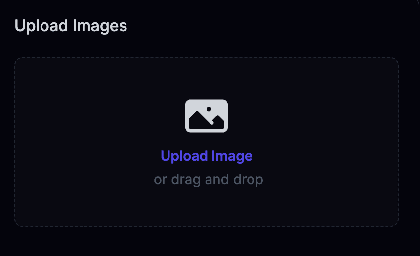 AI Face Swap Step 1: Upload your image